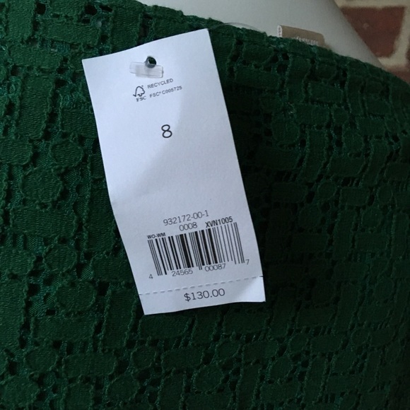 Banana Republic Green Dress Size 8 - Picture 2 of 8